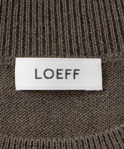 LOEFF（ロエフ）の「＜LOEFF＞ダメージ ニット プルオーバー UNISEX（ニット/セーター・レディース・ブラック/ネイビー/ブラウン系・2/1/0）」の15枚目の写真