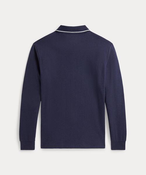 POLO RALPH LAUREN(ポロ ラルフ ローレン)の「カスタム スリム フィット ストレッチ メッシュ ポロシャツ(ポロシャツ・メンズ・ネイビー系1・M/L)」の2枚目の写真
