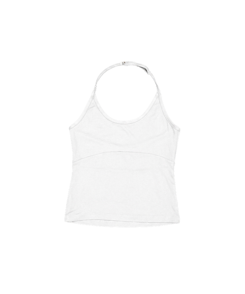WAVEGIRL(ウェーブガール)の「New Span Tank (6color)(Tシャツ/カットソー・レディース・アイボリー/ミント/PINK/ライトグレー/カーキ/ブラック・FREE)」の1枚目の写真