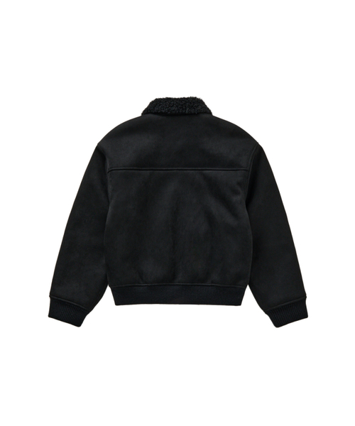 DEINET(ダイニット)の「FAUX SUEDE FUR MUSTANG JACKET IN BLACK(ムートンコート・レディース・その他・FREE)」の3枚目の写真