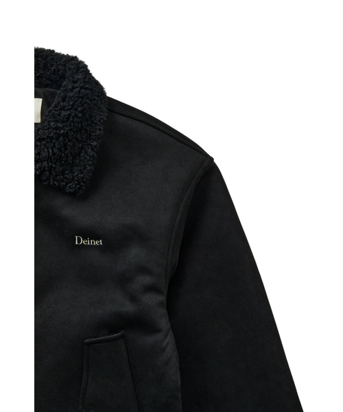 DEINET(ダイニット)の「FAUX SUEDE FUR MUSTANG JACKET IN BLACK(ムートンコート・レディース・その他・FREE)」の6枚目の写真