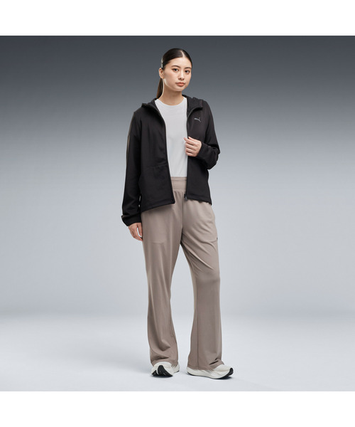 PUMA(プーマ)の「PUMA プーマ ウィメンズ トレーニング TAD スペーサー ニット ジャケット(ジャージ・レディース・アッシュグレー/ブラック×レッド・SMALL/X-LARGE/MEDIUM/LARGE)」の15枚目の写真