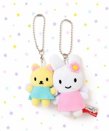 nini toys（ニニトイズ）の「【nini toys】SWINGSET [X YOUNGART] キディ&ジニ ツインズキーリング（キーホルダー）」