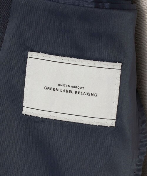green label relaxing(グリーンレーベルリラクシング)の「TW サージ ダブルブレスト PKD ブレザー ジャケット -ストレッチ-(テーラードジャケット・メンズ・ネイビー/ダークブラウン・S/M/L/XL)」の15枚目の写真