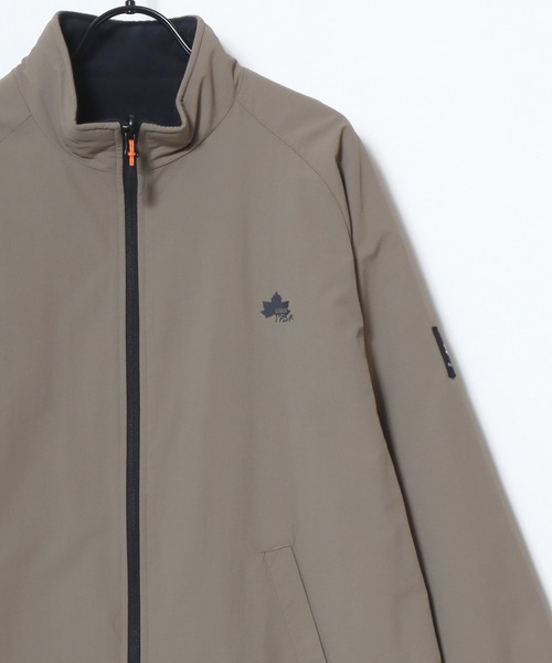 LOGOS(ロゴス)の「LOGOS/ロゴス 2Way Mountain Jacket/撥水 リバーシブル ナイロン 裏フリース マウンテンジャケット/ブルゾン/レディース メンズ(ブルゾン・メンズ・カーキ/ベージュ/ブラック・M/L/LL)」の9枚目の写真