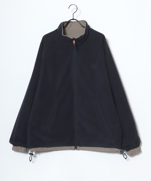 LOGOS(ロゴス)の「LOGOS/ロゴス 2Way Mountain Jacket/撥水 リバーシブル ナイロン 裏フリース マウンテンジャケット/ブルゾン/レディース メンズ(ブルゾン・メンズ・カーキ/ベージュ/ブラック・M/L/LL)」の19枚目の写真
