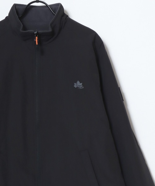LOGOS(ロゴス)の「LOGOS/ロゴス 2Way Mountain Jacket/撥水 リバーシブル ナイロン 裏フリース マウンテンジャケット/ブルゾン/レディース メンズ(ブルゾン・メンズ・カーキ/ベージュ/ブラック・M/L/LL)」の7枚目の写真