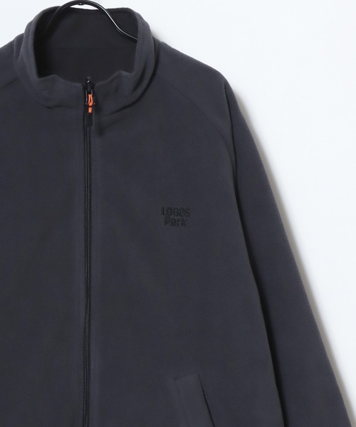 LOGOS(ロゴス)の「LOGOS/ロゴス 2Way Mountain Jacket/撥水 リバーシブル ナイロン 裏フリース マウンテンジャケット/ブルゾン/レディース メンズ(ブルゾン・メンズ・カーキ/ベージュ/ブラック・M/L/LL)」の8枚目の写真