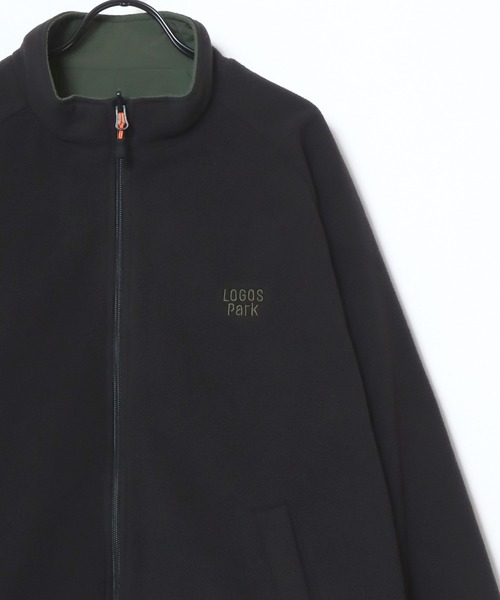 LOGOS(ロゴス)の「LOGOS/ロゴス 2Way Mountain Jacket/撥水 リバーシブル ナイロン 裏フリース マウンテンジャケット/ブルゾン/レディース メンズ(ブルゾン・メンズ・カーキ/ベージュ/ブラック・M/L/LL)」の12枚目の写真