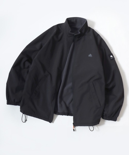 LOGOS(ロゴス)の「LOGOS/ロゴス 2Way Mountain Jacket/撥水 リバーシブル ナイロン 裏フリース マウンテンジャケット/ブルゾン/レディース メンズ(ブルゾン・メンズ・カーキ/ベージュ/ブラック・M/L/LL)」の4枚目の写真