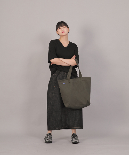 SAINTCREW(セントクルー)の「ポケットレスビッグサイズトラペーズエコバッグBPL-164カーキ(エコバッグ/サブバッグ・レディース・その他・フリー)」の6枚目の写真