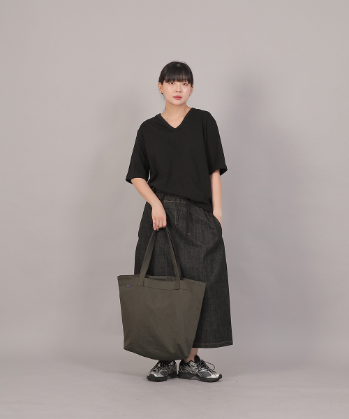 SAINTCREW(セントクルー)の「ポケットレスビッグサイズトラペーズエコバッグBPL-164カーキ(エコバッグ/サブバッグ・レディース・その他・フリー)」の11枚目の写真