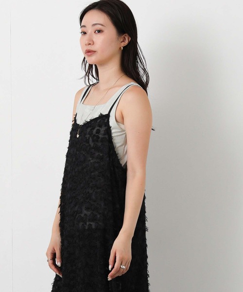 Gready Brilliant(グレディブリリアン)の「シアーレオイレヘムワンピース(ワンピース・レディース・ブラック・38)」の8枚目の写真