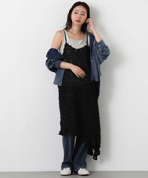 Gready Brilliant(グレディブリリアン)の「シアーレオイレヘムワンピース(ワンピース・レディース・ブラック・38)」の18枚目の写真
