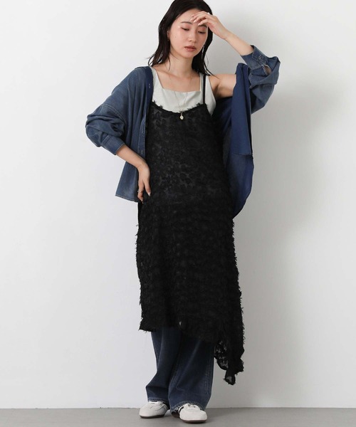 Gready Brilliant(グレディブリリアン)の「シアーレオイレヘムワンピース(ワンピース・レディース・ブラック・38)」の15枚目の写真