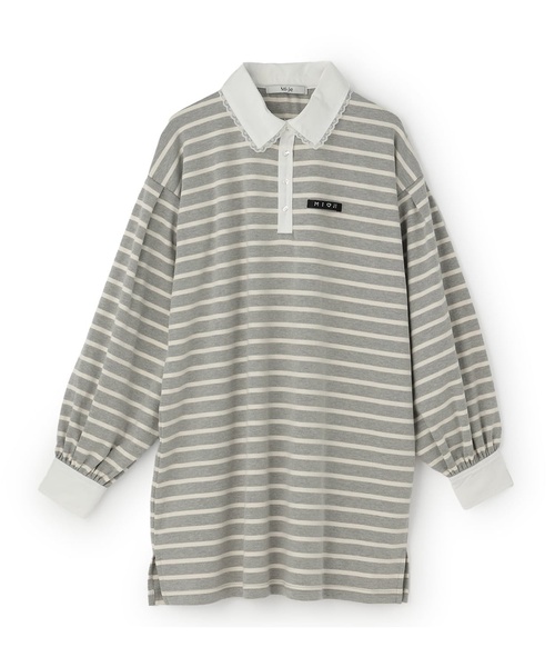 45R チュニック Tシャツ ボーダー 未使用 45R チュニック Tシャツ ボーダー 未使用 45R チュニック Tシャツ