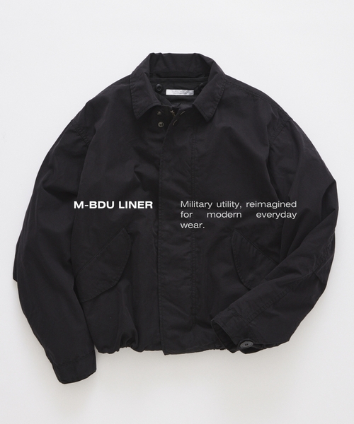 JOURNAL STANDARD(ジャーナルスタンダード)の「M-BDU ライナー(ミリタリージャケット・メンズ・ライトグレー/ブラック/パープル/ブラウン・MEDIUM/LARGE)」の1枚目の写真