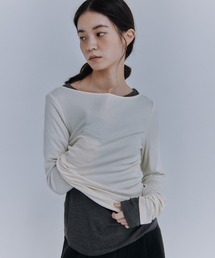 シアーロングスリーブTシャツ