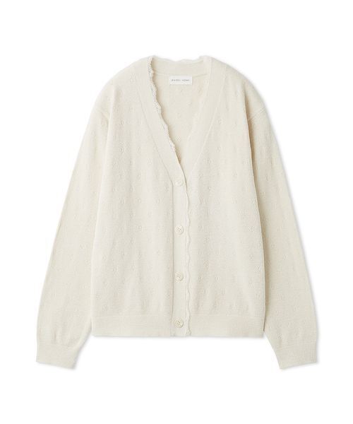 SNIDEL HOME（スナイデルホーム）の「【イフミック®】ニットカーディガン（ルームウェア/パジャマ・レディース・ピンク/アイボリー/モカ・F）」の17枚目の写真
