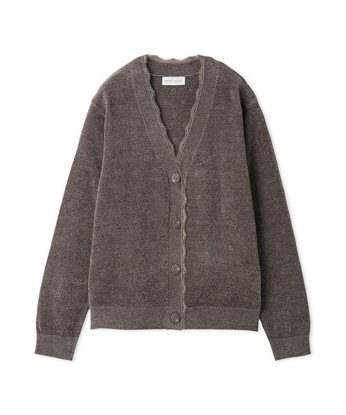 SNIDEL HOME（スナイデルホーム）の「【イフミック®】ニットカーディガン（ルームウェア/パジャマ・レディース・ピンク/アイボリー/モカ・F）」の18枚目の写真