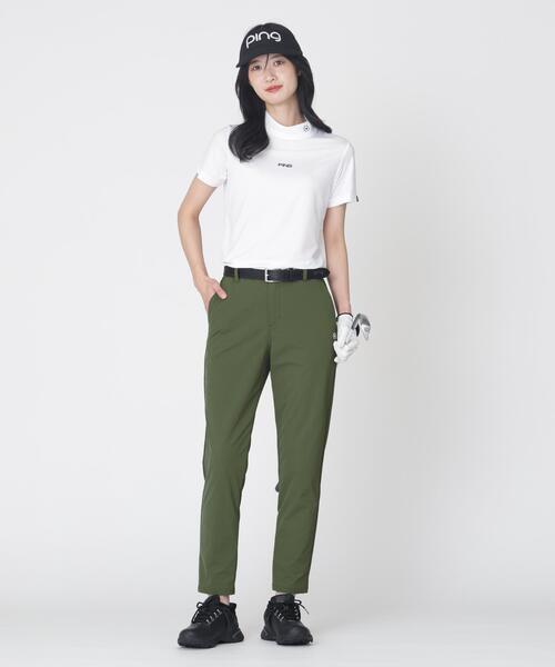 PING(ピン)の「【PING APPAREL】全方向ストレッチ布帛 高機能テーパードパンツ (LADIES)(その他パンツ・レディース・カーキ/ブラック/ホワイト・S/M/L/LL)」の4枚目の写真