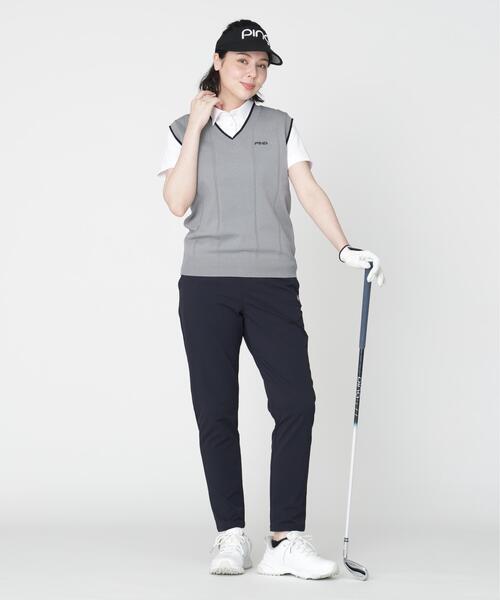 PING(ピン)の「【PING APPAREL】全方向ストレッチ布帛 高機能テーパードパンツ (LADIES)(その他パンツ・レディース・カーキ/ブラック/ホワイト・S/M/L/LL)」の22枚目の写真