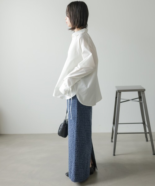 Bab（バブ）の「【サイズ展開あり】ドットダメージデニムスカート（スカート・レディース・インディゴブルー/ブラック・S/M）」の10枚目の写真
