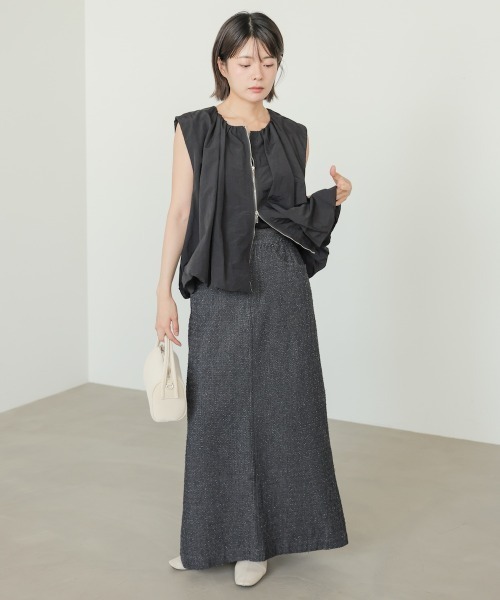 Bab（バブ）の「【サイズ展開あり】ドットダメージデニムスカート（スカート・レディース・インディゴブルー/ブラック・S/M）」の21枚目の写真
