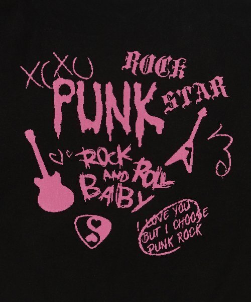 LUVISTRUE（ラヴイズトゥルー）の「OT PUNK KNIT(BLACK)（ニット/セーター・レディース・その他・FREE）」の5枚目の写真