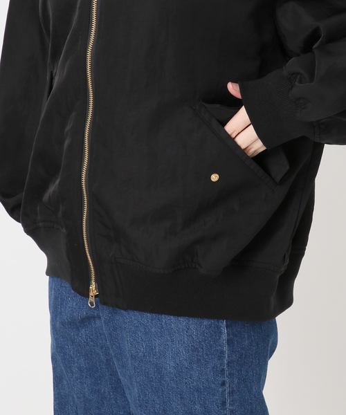 B.C STOCK(ベーセーストック)の「【WEB限定カラーあり】撥水MA-1(MA-1・レディース・ブラック/カーキ/ベージュ系その他・FREE)」の22枚目の写真