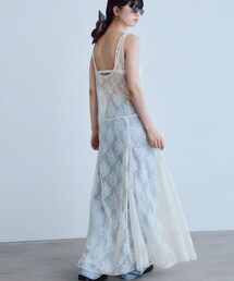 CODE A（コードエー）の「UKI UKI＊CODE A｜veil lace dress（ワンピース）」