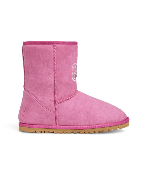 DEINET(ダイニット)の「PATCH COLOR FAUX SUEDE BOOTS IN PINK(ブーツ・レディース・その他・23cm/24cm/25cm)」の3枚目の写真