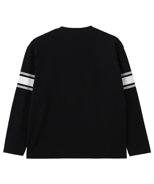 XLARGE(エクストララージ)の「FOOTBALL L/S TOP(Tシャツ/カットソー・メンズ・ホワイト/ネイビー/ブラック/グリーン・S/XL/L/M)」の6枚目の写真