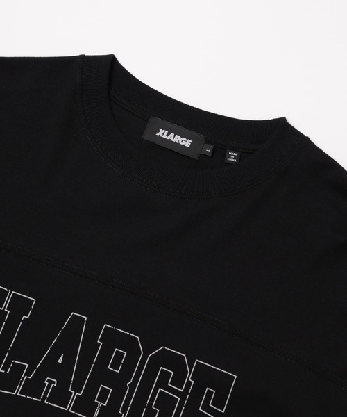 XLARGE(エクストララージ)の「FOOTBALL L/S TOP(Tシャツ/カットソー・メンズ・ホワイト/ネイビー/ブラック/グリーン・S/XL/L/M)」の18枚目の写真