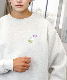 Ammie（アミー）の「刺繍ワンポイントスウェットトレーナー（スウェット）」