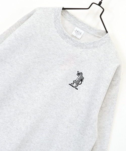 Ammie(アミー)の「刺繍ワンポイントスウェットトレーナー(スウェット・メンズ・ホワイト系9/ブラック系8/ホワイト系8/ブラック系9・LL/L/M)」の17枚目の写真