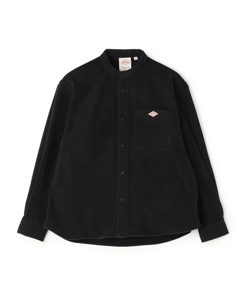 DANTON(ダントン)の「Women’s Micro Fleece Shirt Jacket(シャツ/ブラウス・レディース・グレイッシュベージュ/ブラック/チャコール・XS/M/S)」の2枚目の写真