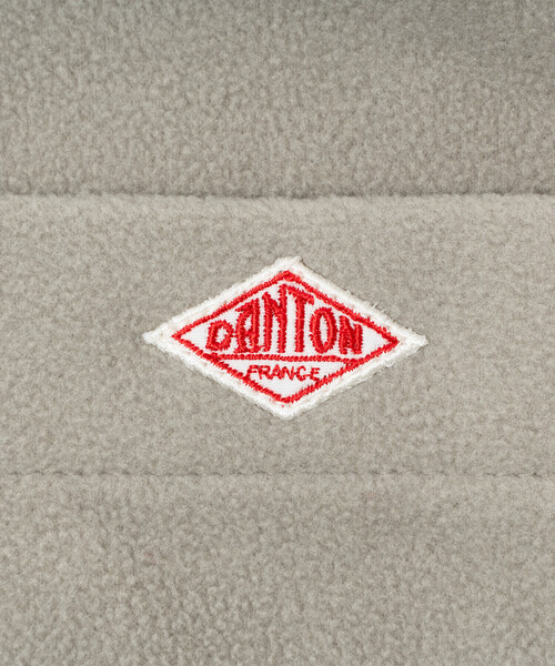 DANTON(ダントン)の「Women’s Micro Fleece Shirt Jacket(シャツ/ブラウス・レディース・グレイッシュベージュ/ブラック/チャコール・XS/M/S)」の8枚目の写真