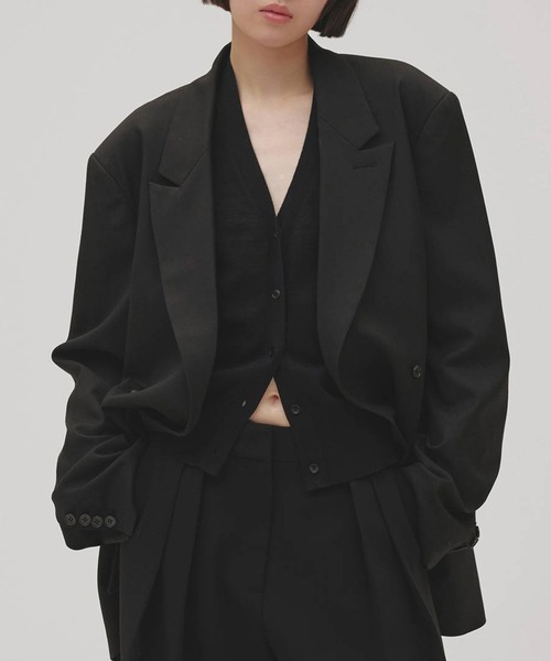 TODAYFUL（トゥデイフル）の「[TODAYFUL/トゥデイフル]Cotton Cashmere Cardigan/コットンカシミヤカーディガン/カーディガン（カーディガン/ボレロ・レディース・ブラック/ブラウン/グレー・FREE）」の7枚目の写真