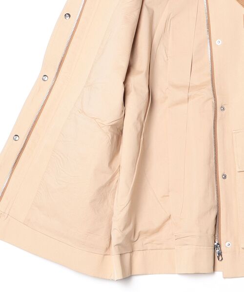 GANNI（ガニー）の「GANNI / ガニー：【レディース】Heavy Twill Midi Jacket：W0757[ANN]（その他アウター・レディース・ベージュ系その他・XXS/XS）」の3枚目の写真