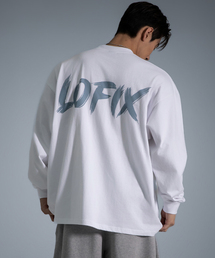 LOFIX（ロフィックス）の「クラックロゴ オーバーサイズ 長袖 全2色（Tシャツ/カットソー）」