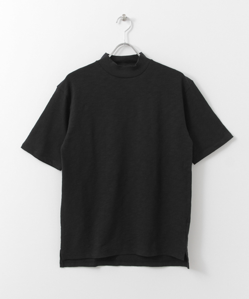 URBAN RESEARCH DOORS MENS（アーバンリサーチ ドアーズ メンズ）の「DOORS スラブ天竺モックネックTee（Tシャツ/カットソー・メンズ・ネイビー/ブラック/グレー/オフホワイト・38/40）」の16枚目の写真