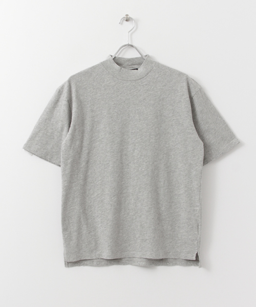 URBAN RESEARCH DOORS MENS（アーバンリサーチ ドアーズ メンズ）の「DOORS スラブ天竺モックネックTee（Tシャツ/カットソー・メンズ・ネイビー/ブラック/グレー/オフホワイト・38/40）」の17枚目の写真