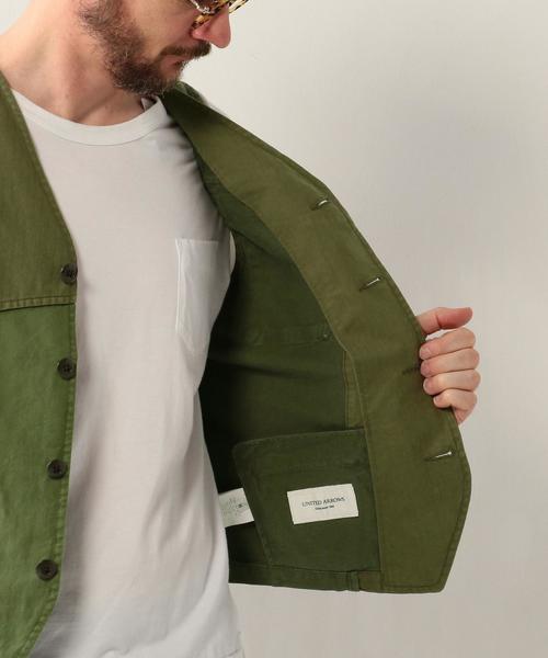 ユナイテッドアローズ パッチワーク ベスト UNITED ARROWS（ユナイテッドアローズ）の「パッチワーク ベスト