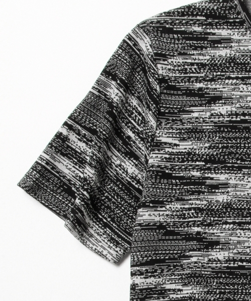 BEAMS LIGHTS Men's（ビームスライツ メンズ）の「NATIVE YOUTH / ジャカードTシャツ（Tシャツ/カットソー・メンズ・ブラック・LARGE/MEDIUM/SMALL）」の5枚目の写真