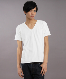 SHIPS JET BLUE | TUBE V/NECK TEE(Tシャツ/カットソー)