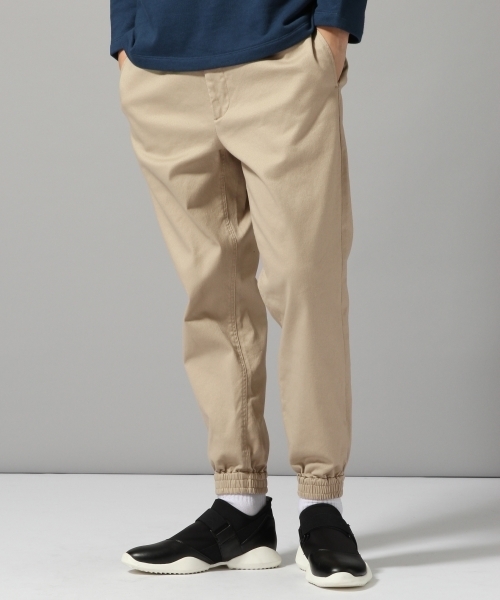 HARE（ハレ）の「【WEB限定アイテム】カツラギストレッチジョガーパンツ(HARE)（その他パンツ・メンズ・ブラック/オフホワイト/ベージュ・LARGE/MEDIUM/SMALL）」の3枚目の写真