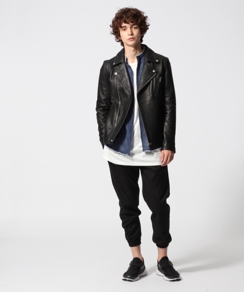 HARE（ハレ）の「【WEB限定アイテム】カツラギストレッチジョガーパンツ(HARE)（その他パンツ・メンズ・ブラック/オフホワイト/ベージュ・LARGE/MEDIUM/SMALL）」の14枚目の写真