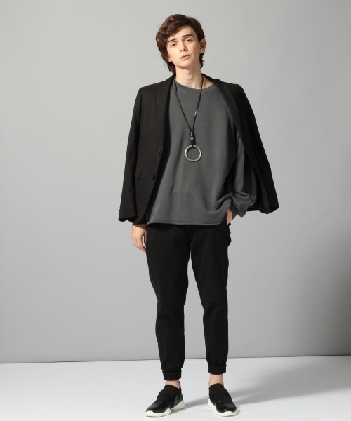 HARE（ハレ）の「【WEB限定アイテム】カツラギストレッチジョガーパンツ(HARE)（その他パンツ・メンズ・ブラック/オフホワイト/ベージュ・LARGE/MEDIUM/SMALL）」の15枚目の写真