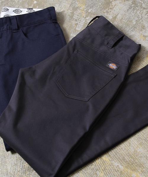 Dickies（ディッキーズ）の「Dickies別注TCツイルストレッチ5ポケットテーパードパンツ（その他パンツ・メンズ・ダークグレー/ネイビー・32inch/28inch/34inch/30inch）」の2枚目の写真